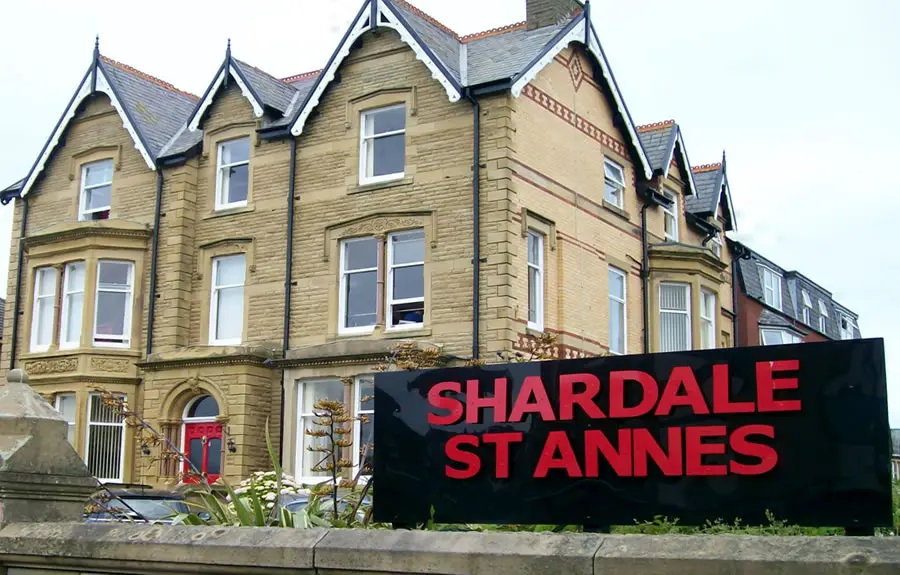 Shardale Therapeutic Community in St Anne's Fylde Coast North west Uk
